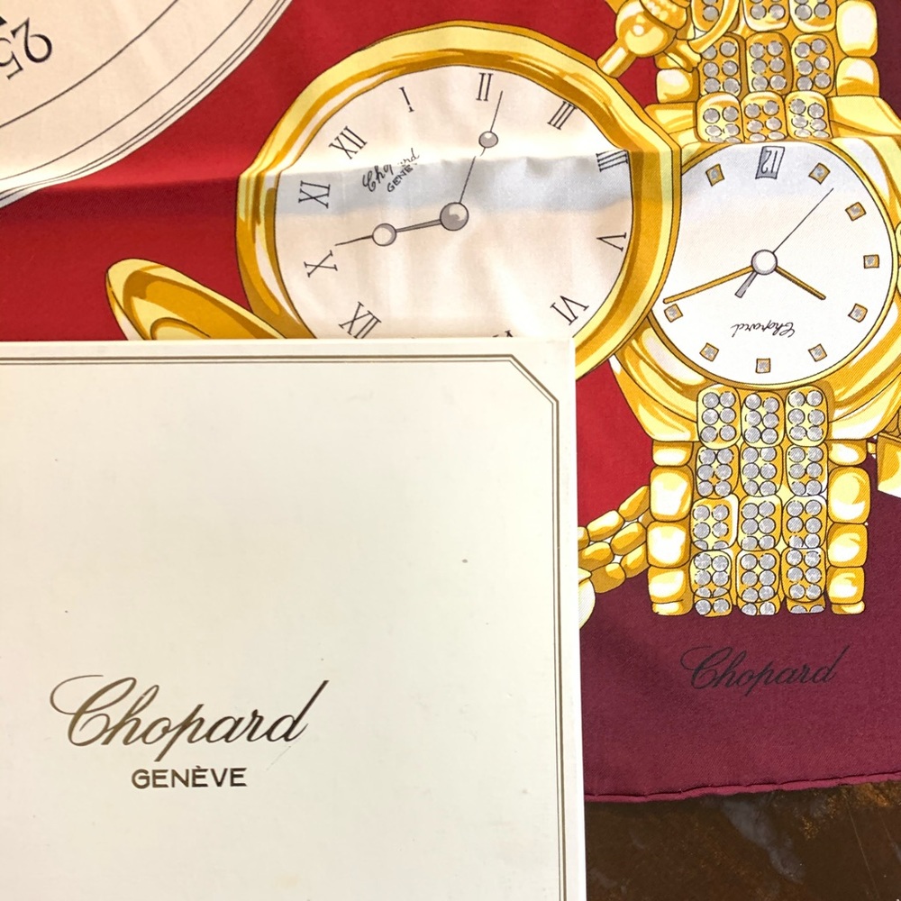 Brand New Silk Scarf from Chopard
